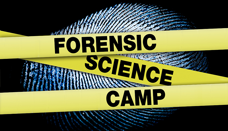 Forensic Science Camp banner