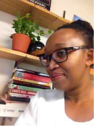 Professor with books