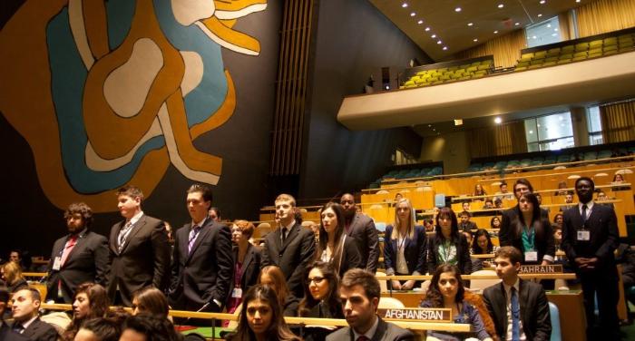 Awards Ceremony at the 2013 Model UN in New York